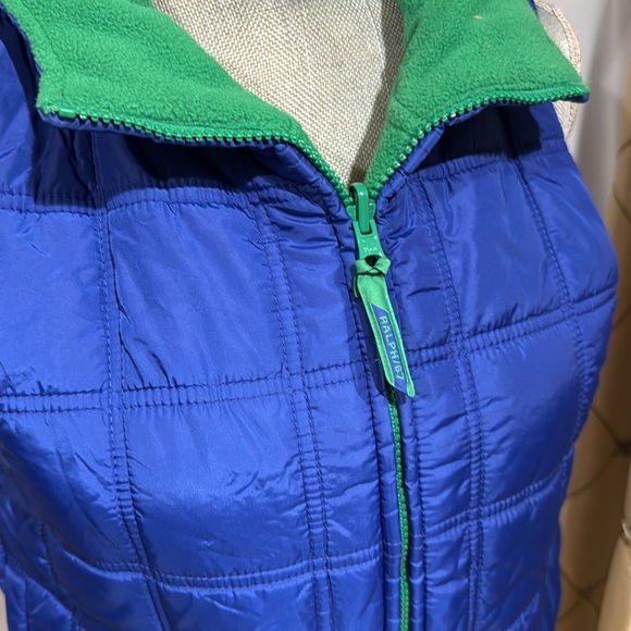 Vintage Ralph Lauren reversible blue and green ski vest - Size S - Picture 7 of 13